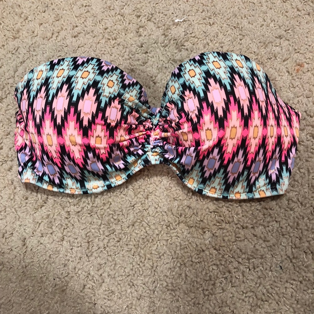 Victoria’s Secret bathing suit.